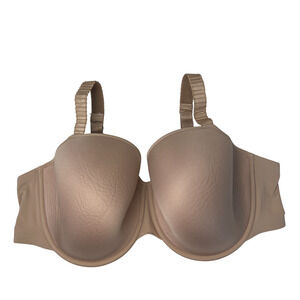 ThirdLove 24/7 Classic T-Shirt Bra 42E Lightly Padded Wire Nude/Tan